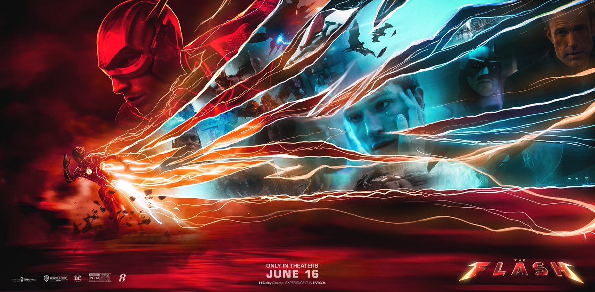 Check out this multiversal shattering fan poster for The Flash created by @RealAnupamArts! #TheFlashMovie