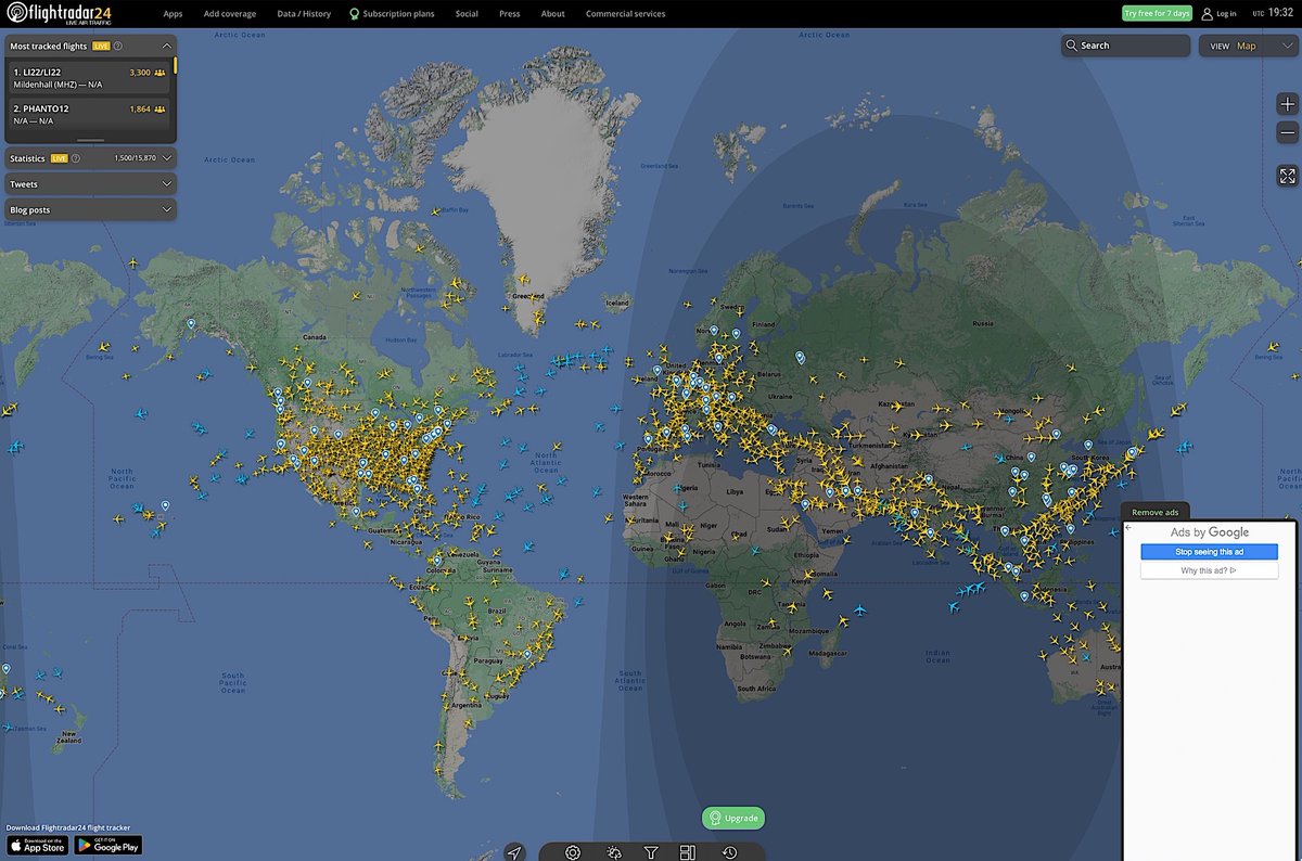 @adreamornot @khaledyousre1 @yoshimorpheus @Spriter99880 Let's widen our view beyond spin & politics. Air traffic is a sign of trade in goods, people, & hard cash of course & a good judge of the power of economies & where those economies are strongest. Spot the differences & the gaps, especially the newest one.