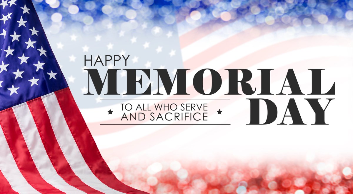 I would like to wish everyone a safe and happy Memorial Day! <a target='_blank' href='https://t.co/fUtv9aio3J'>https://t.co/fUtv9aio3J</a>