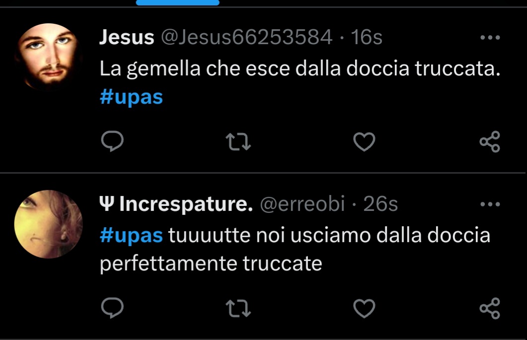 #upas mi sento un po' apostola