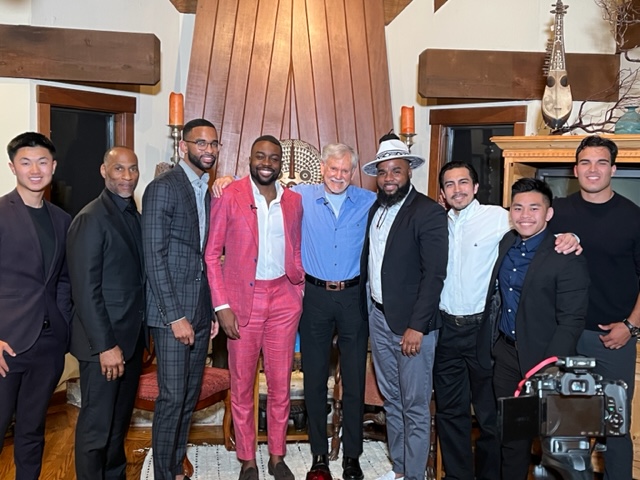 This group of Christian men of color supporting each other toward responsible fatherhood came from around the country to spend an evening being filmed with me on The Boy Crisis. These men are models of the best support groups for the future of fathers and fatherhood. #leadership