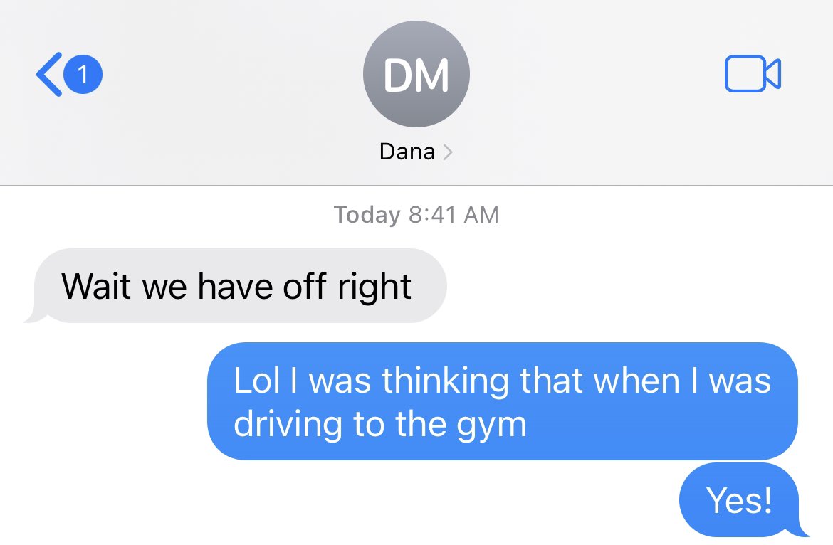 the split second heart attack you have when you don’t know if your job gave you the day off 😅