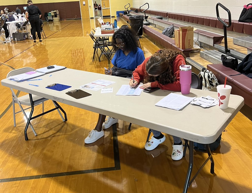 JMRHS_CTE's tweet photo. Blood Drive at JRob today. @JMRHSPrincipal @JMRHS_AOEA @rlparker913 @CabarrusCTE https://t.co/WJzetRZn5a