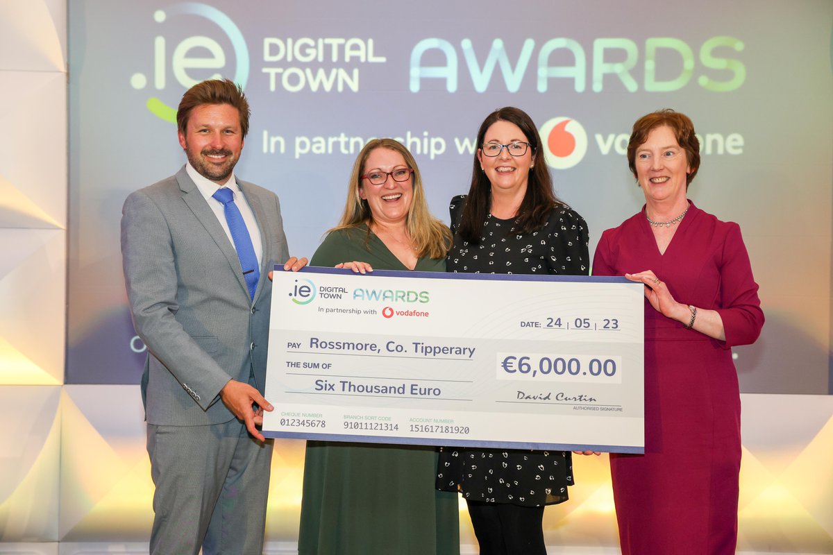 Congrats to the winners & runners up in the @dot_IE Digital Town Awards. 

Our team @WesternDevCo & @connectedhubs are proud sponsors alongside @VodafoneIreland.

This year's winners showcased the power of community-driven initiatives, creativity & innovation.

#DigitalTownAwards