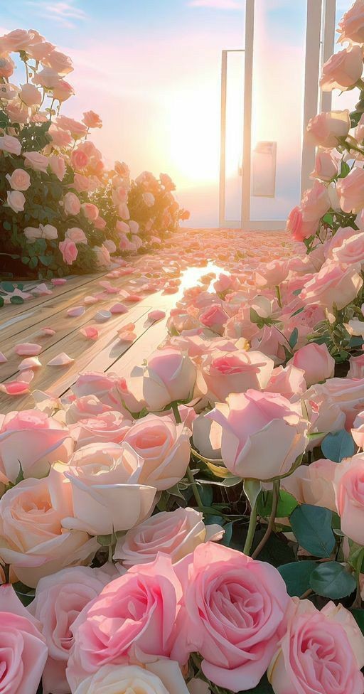 softdeIicacy's tweet photo. for those who love pink roses. https://t.co/chwzFamdFh
