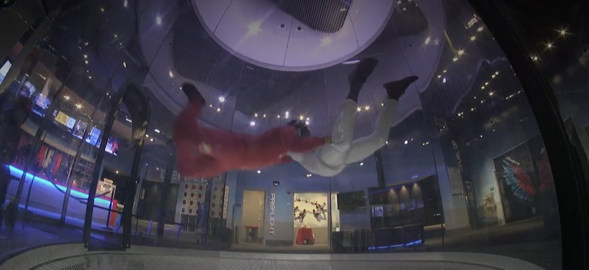 improving's tweet image. Nothing builds trust like indoor skydiving 🪂 Our Chicago office met at #ifly last week. As you can see from these photos, they had a great time 😂 😱