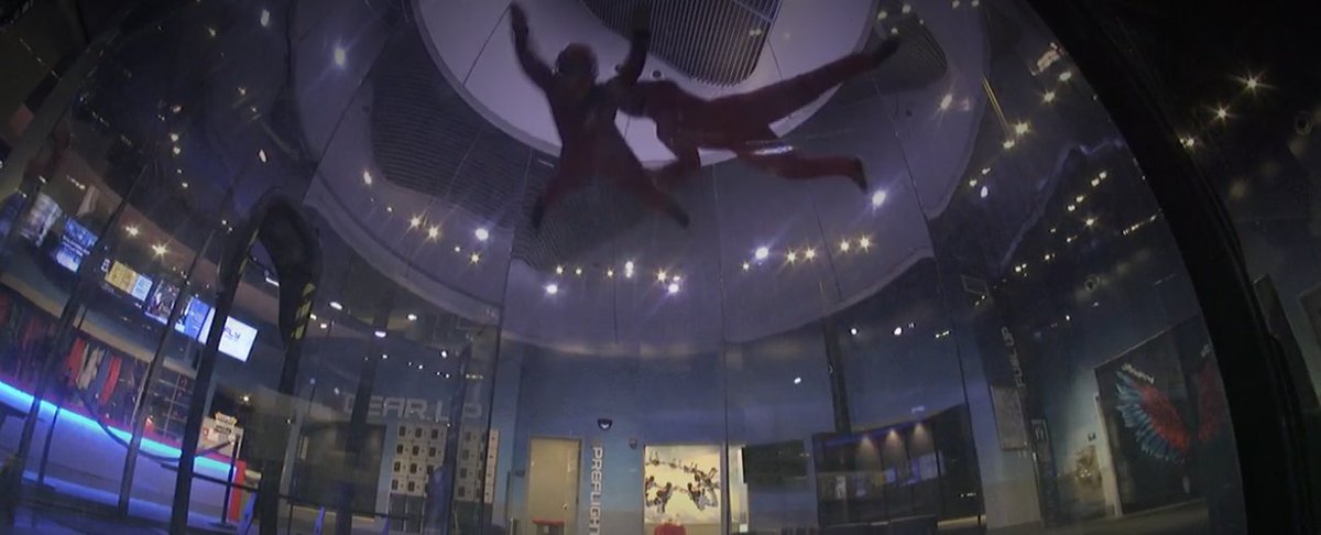 improving's tweet image. Nothing builds trust like indoor skydiving 🪂 Our Chicago office met at #ifly last week. As you can see from these photos, they had a great time 😂 😱