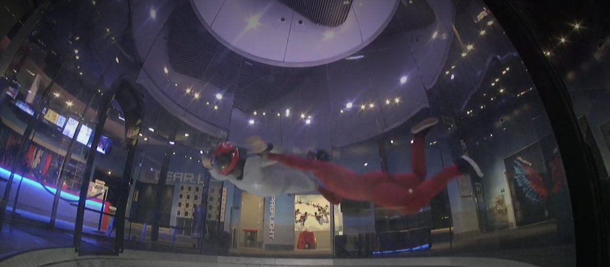 improving's tweet image. Nothing builds trust like indoor skydiving 🪂 Our Chicago office met at #ifly last week. As you can see from these photos, they had a great time 😂 😱