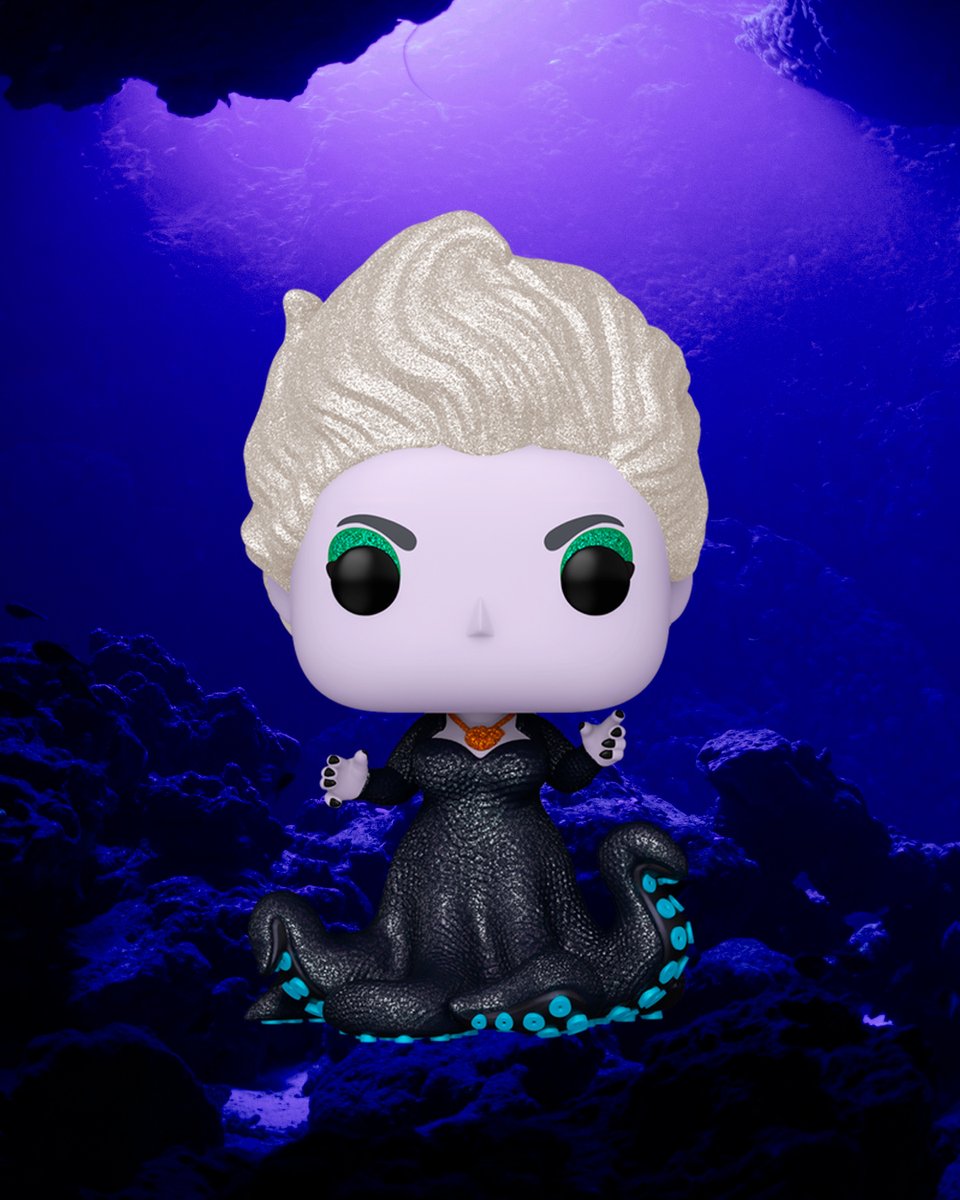 Calling all Disney fans and collectors! We present to you the Original Underwater Diva, the Voice Coach Turned Villain – the one and only Ursula Diamond Glitter Funko Exclusive! 

Grab yours here: bit.ly/43sohD3