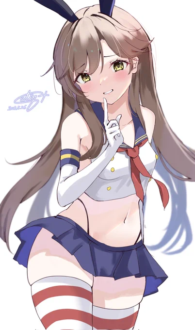 荒潮...っ!  #艦これ版深夜の真剣お絵描き60分一本勝負 #艦これ版真剣お絵描き60分一本勝負_20230526