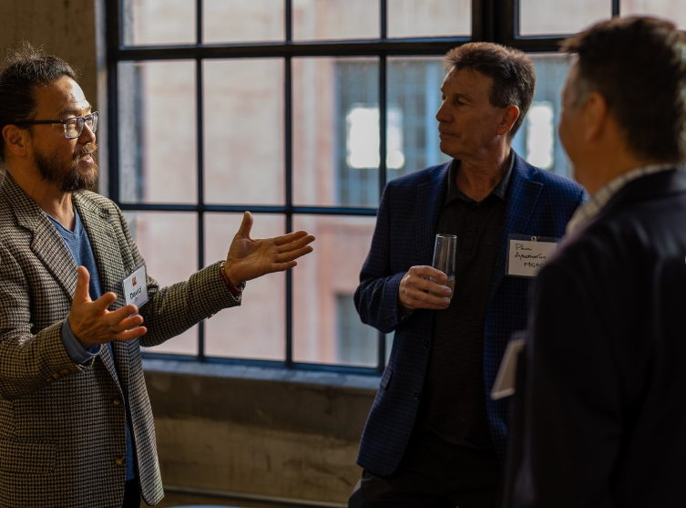 HOKNetwork's tweet photo. Cheers to 40 years in LA, and we're so thrilled to be a part of the downtown LA community! Check out photos from the grand opening event of our new home at #RowDTLA, and learn more about the new studio: https://t.co/Y43LVRqN81 https://t.co/xr5w3zN5s7