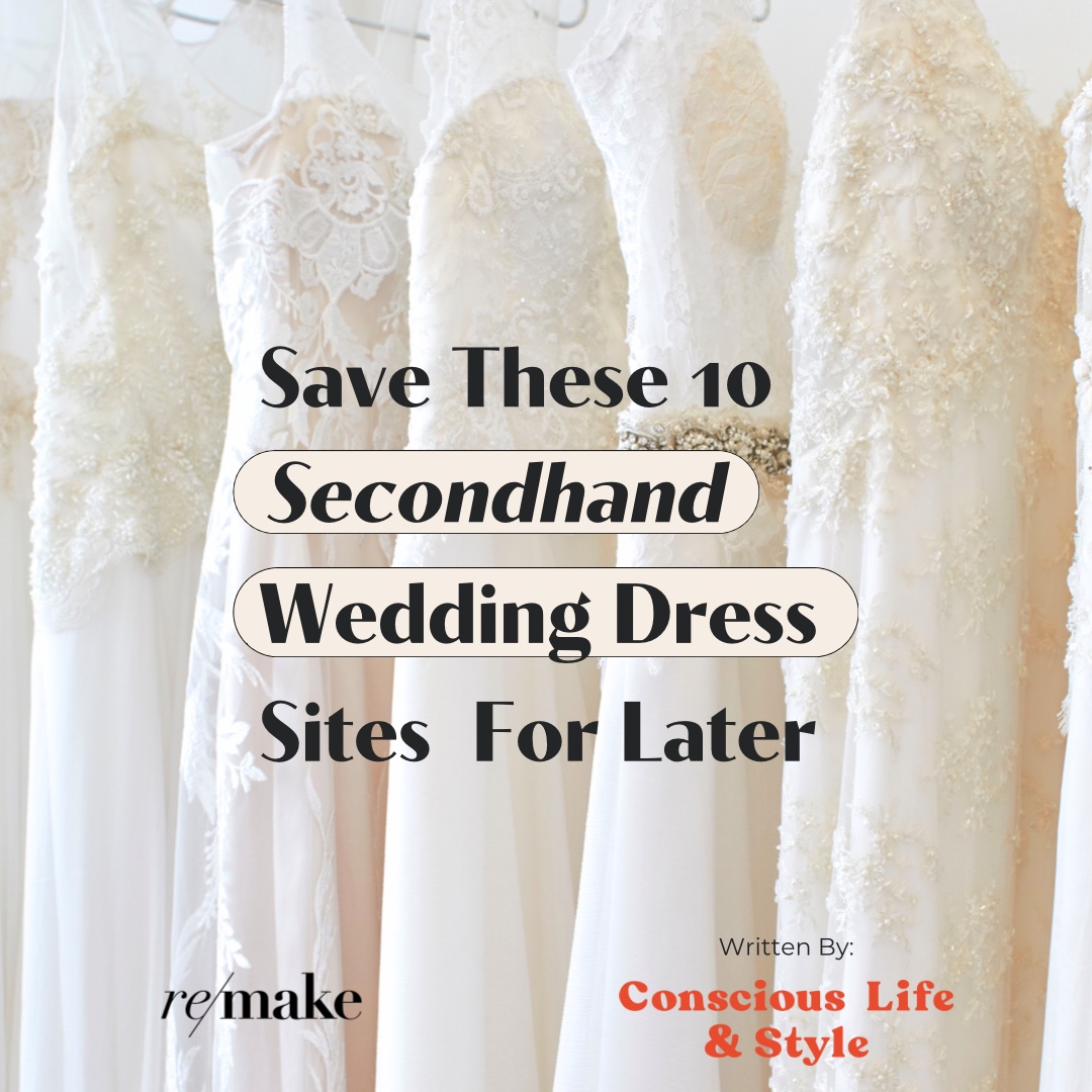 remakeourworld's tweet image. 🕊️Are you an eco-conscious bride-to-be? You’ll love our most recent collab post with @ConsciousStyle_ who’s rounded up the best places to find the secondhand dress of your dreams! instagram.com/p/CsrYXV6PI4e/…