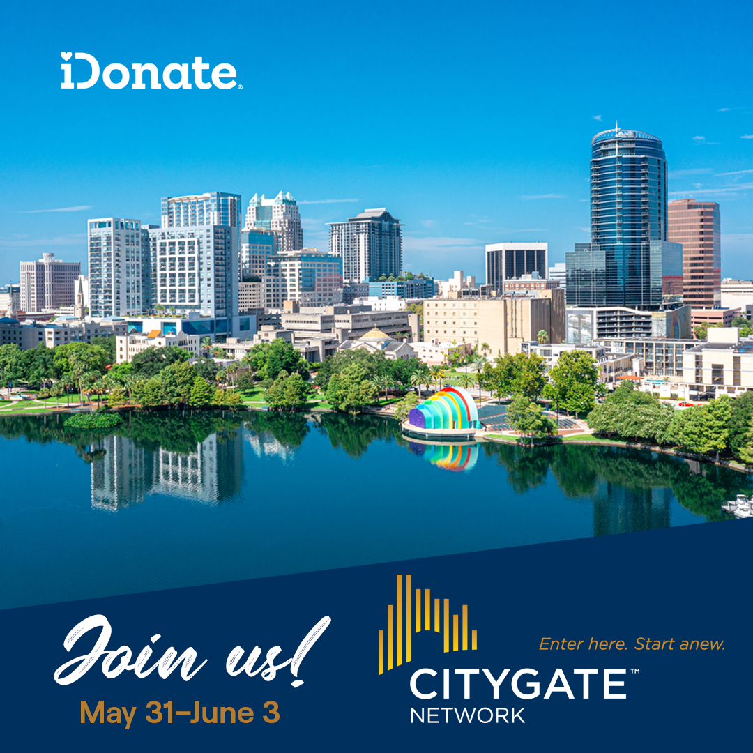 We are heading to the Citygate Network conference need week in Orlando!

Stop by booth #202 to learn how iDonate can Amplify your Kingdom Mission! 

#AmplifyGood #Citygate #DigitalFundraising