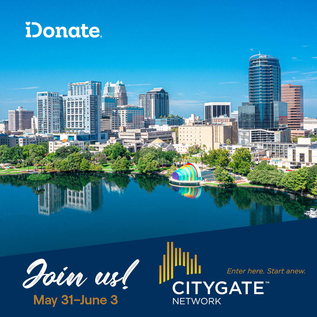 idonate's tweet image. We are heading to the Citygate Network conference need week in Orlando!

Stop by booth #202 to learn how iDonate can Amplify your Kingdom Mission! 

#AmplifyGood #Citygate #DigitalFundraising
