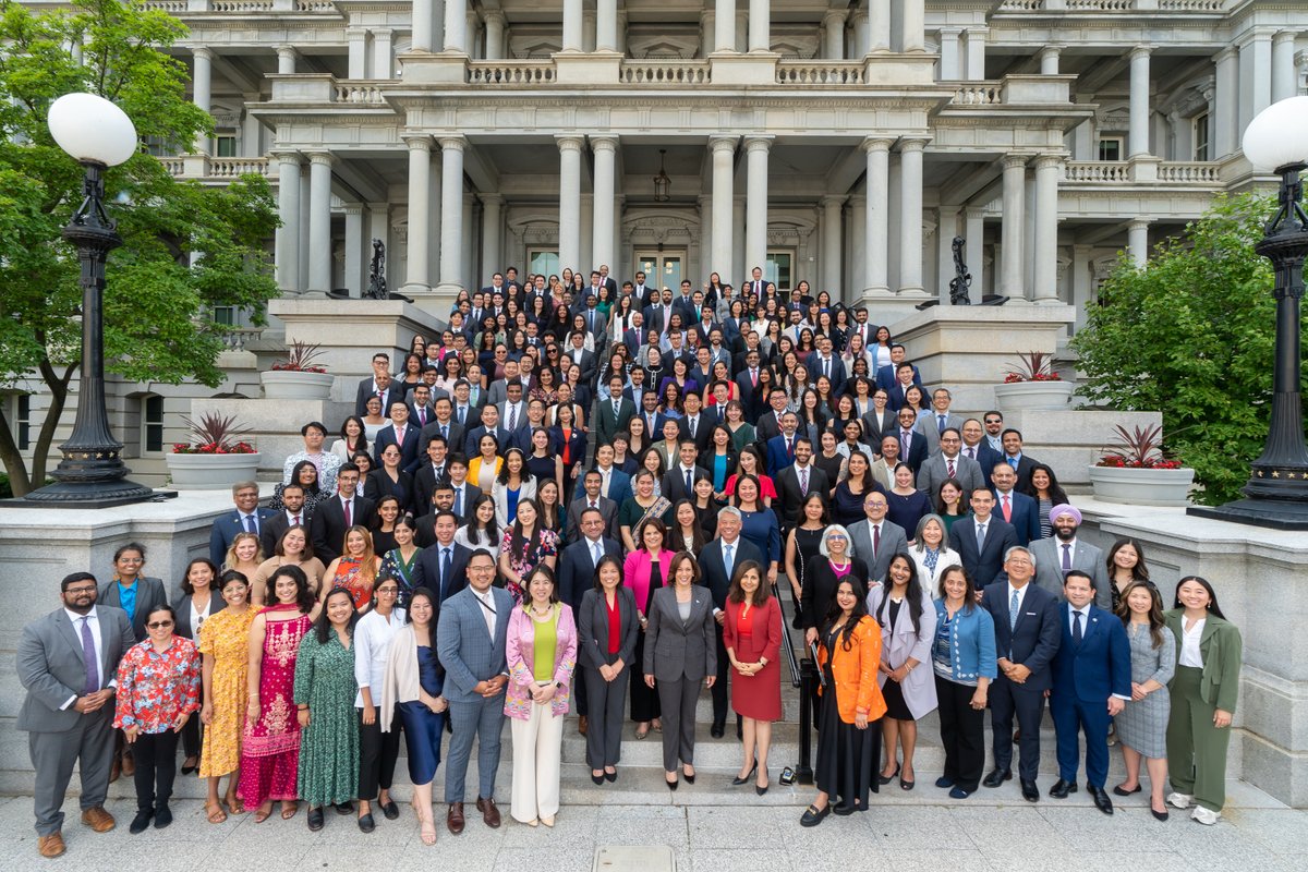 In celebration of Asian American, Native Hawaiian, and Pacific Islander Heritage Month, <a href="/VP/">Vice President JD Vance</a> met with AA and NHPI White House staff.

The Biden-Harris Administration is proud to recognize the AA and NHPI staffers who help shape and strengthen the fabric of our nation.