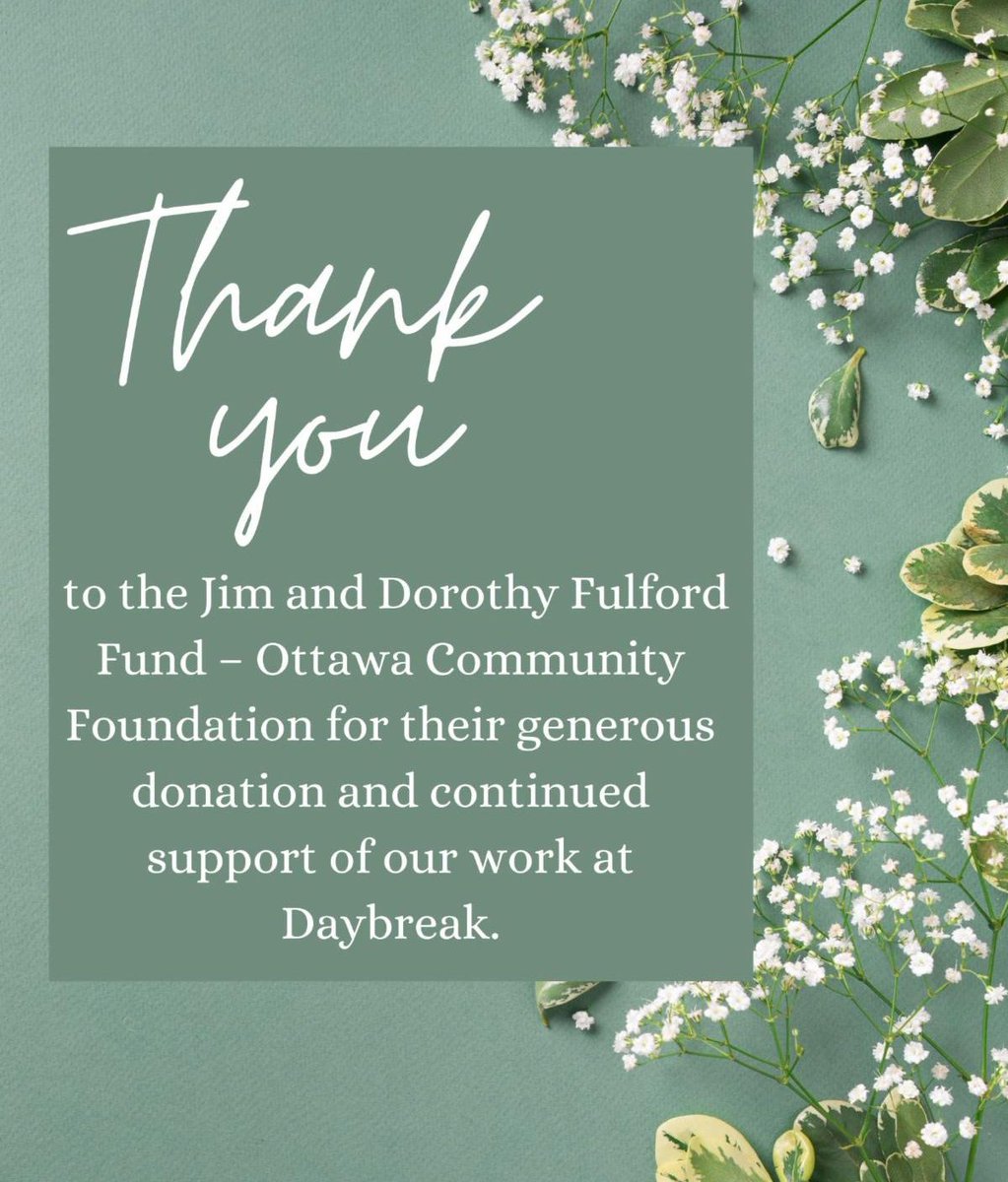 Thank you
#supportivehousing #affordablehousing #housing #ottawa #donation #gratitude #thankyou