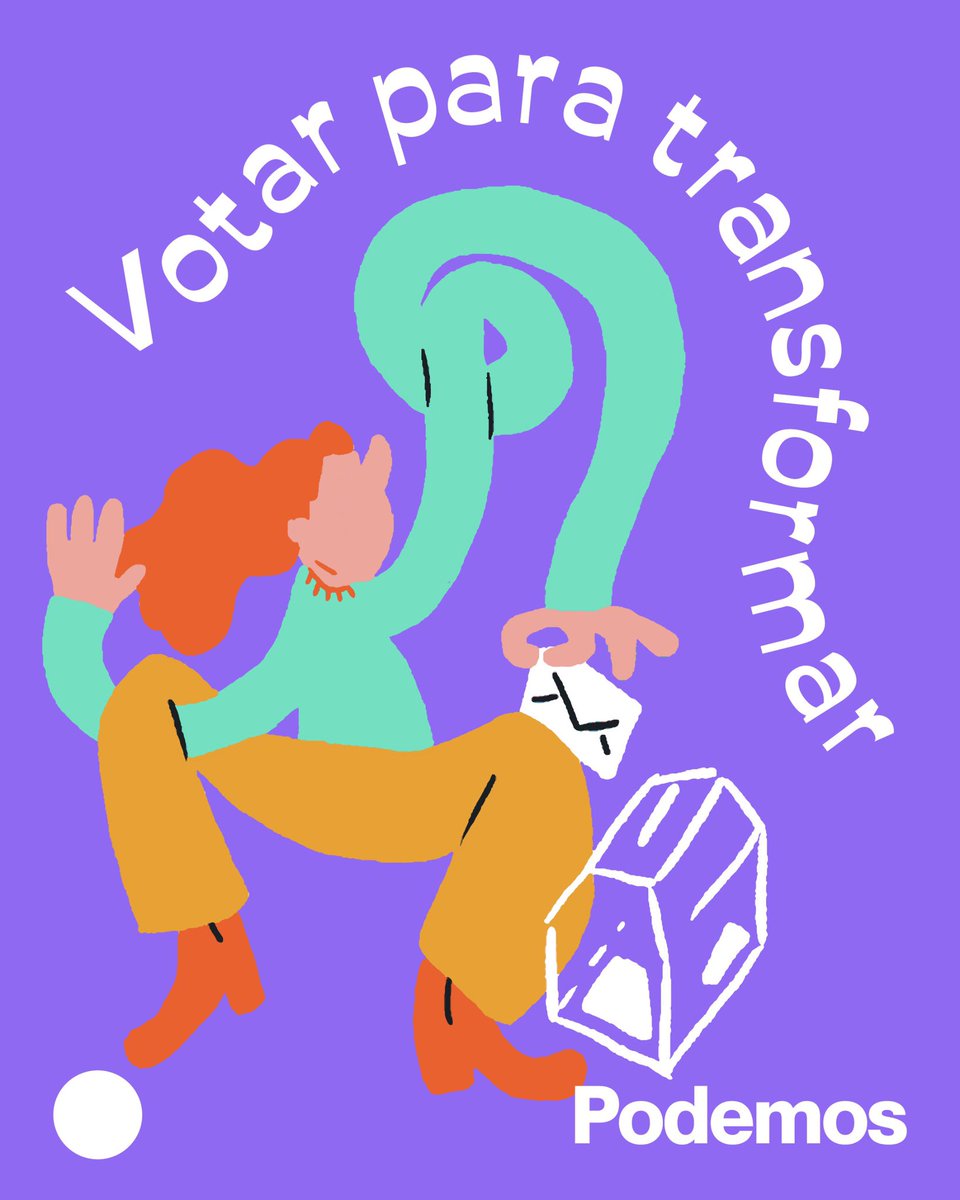 MariaMarinMart's tweet photo. 🗣 Tenemos que alzar nuestras voces y hacer que cada voto cuente. Este 28 de mayo necesitamos muchas gotas de valentía para seguir transformando nuestro país. Gota a gota, voto a voto, podemos hacer posible lo que nos dicen que es imposible.

💜 El único voto útil, el único voto estratégico es el voto a Podemos. Podemos es la única fuerza política que aguanta la presión y que dice que hay que subir el SMI, que hay que topar el gas, las hipotecas, el precios de la cesta de la compra, bajar los precios de alquiler. 

Podemos es la única fuerza política con valentía suficiente para enfrentar a los poderosos e inclinar la balanza a favor de la gente. 

Por eso corre y convence a todo el mundo #VotaPodemos28M