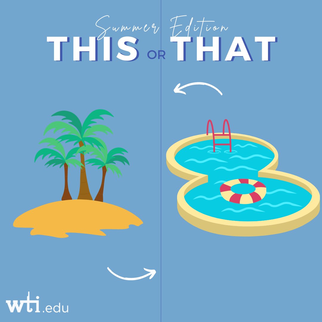 WTI_Training's tweet photo. Which do you prefer? Comment down below. 🌊

#summer2023 #thisorthat https://t.co/vVwUDUalDe