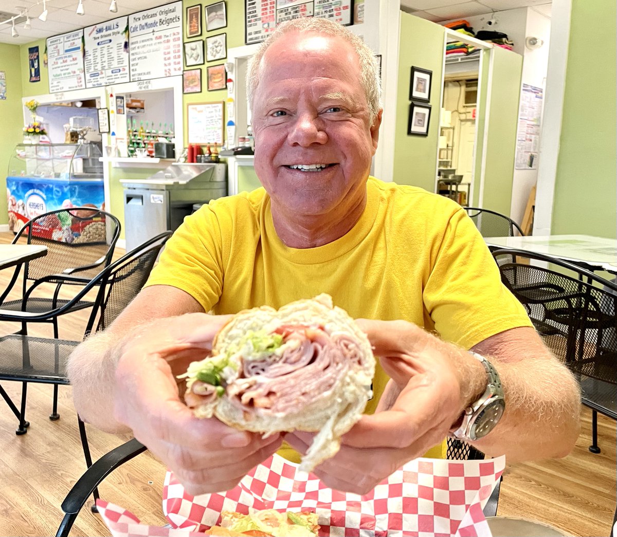 SashaEats's tweet photo. Look at the size of these sandwiches ๐ฅช
๐ David's New Orleans Style Cafe and Sno-Balls in Panama City Beach, Florida
#SashaEats #SashaInPCB #foodie #Eater #Foodspotting #NomNom https://t.co/kPdJhB1owI
