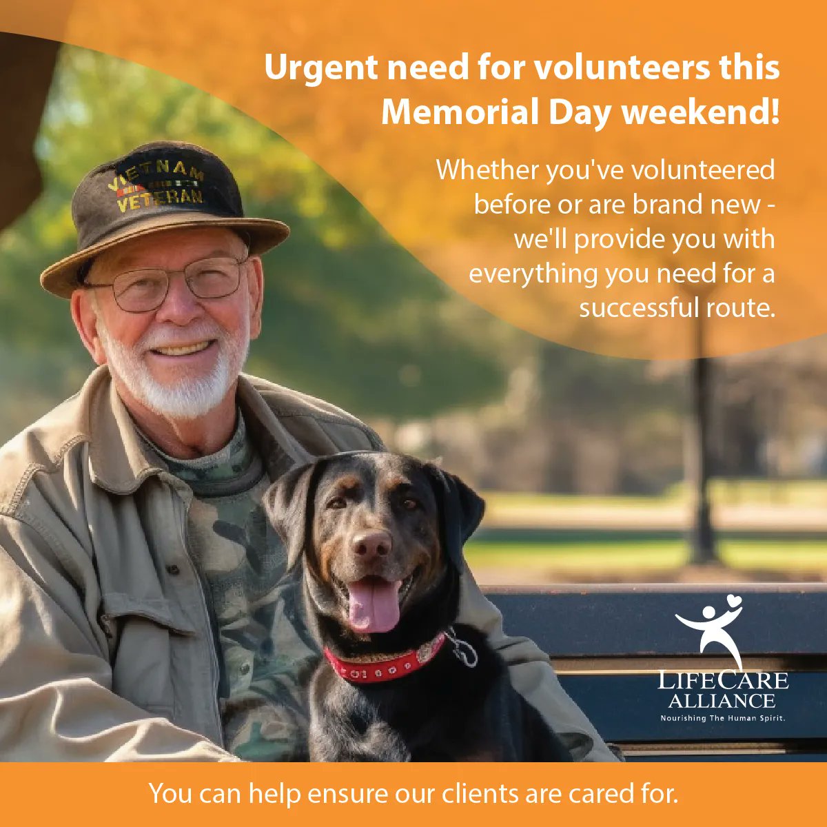 Meals-on-Wheels needs your help. Invite a friend or family member &amp; spend a couple hours before festivities to make a meaningful impact on this special occasion. Together we can ensure that no senior goes hungry or feels forgotten lifecarealliance.org/volunteer/
#MealsOnWheelsVolunteers