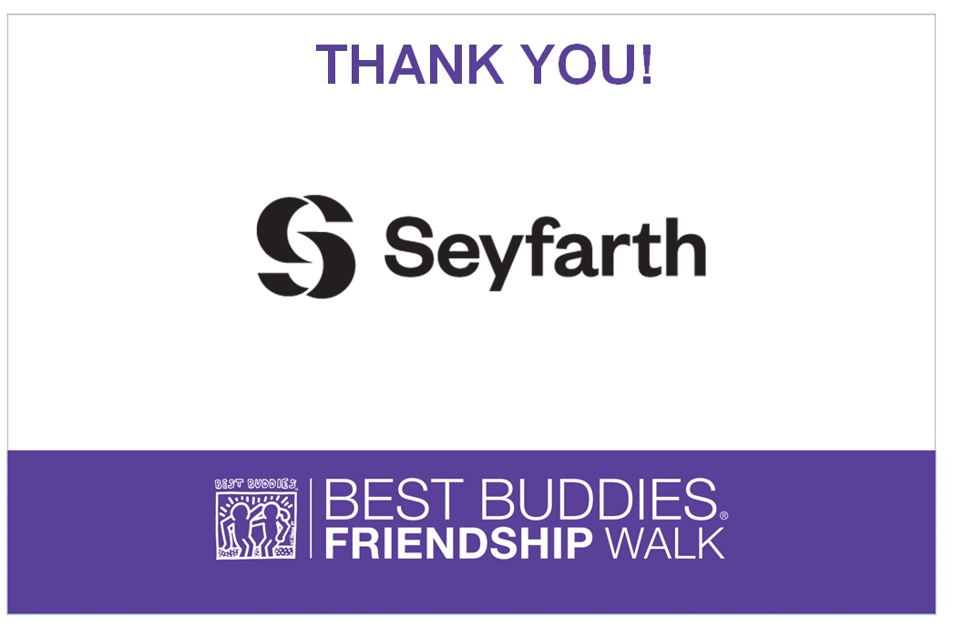 Did you know there is a committee that helps plan the Friendship Walk? Well we would like to honor @seyfarthshawllp for being on our friendship walk planning committee this year as well as sponsoring the walk this year! Comment below to learn more about our committees #appr...