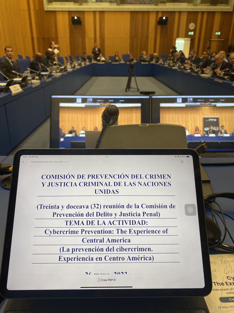 En las <a href="/UNODC_ROPAN/">UNODC in Central America and the Caribbean</a> reiteré  el compromiso del Estado de Guatemala, para continuar desplegando los máximos esfuerzos para combatir los ciberdelitos, luchar contra cualquier forma de explotación, la trata de personas y la violencia sexual de niños, niñas y adolescentes en línea,