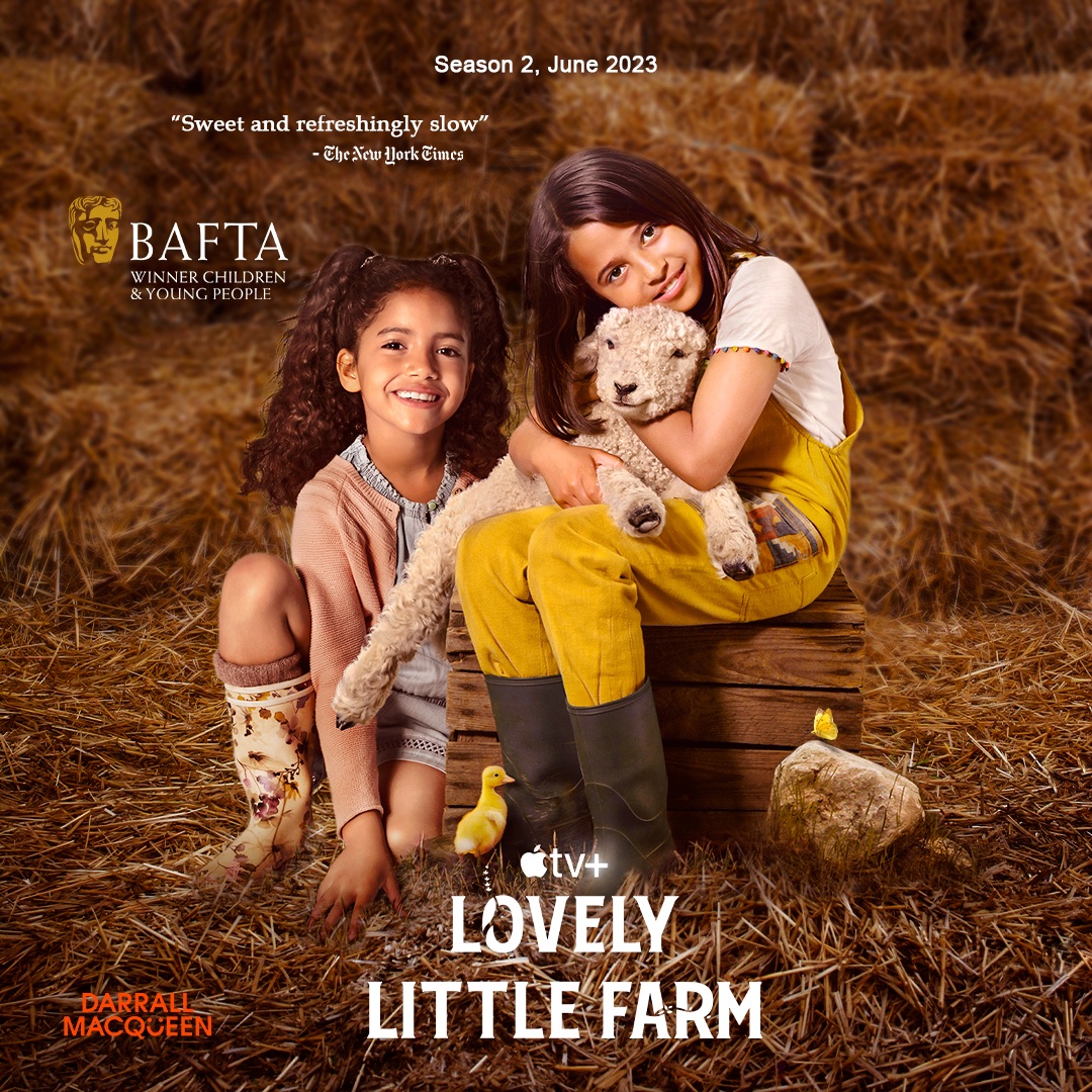 Finally we can announce season two of #LovelyLittleFarm is ready. 7 more episodes on <a href="/AppleTV/">Apple TV</a>+  June 16th!

#tvproduction #familydrama #awardwinningtv