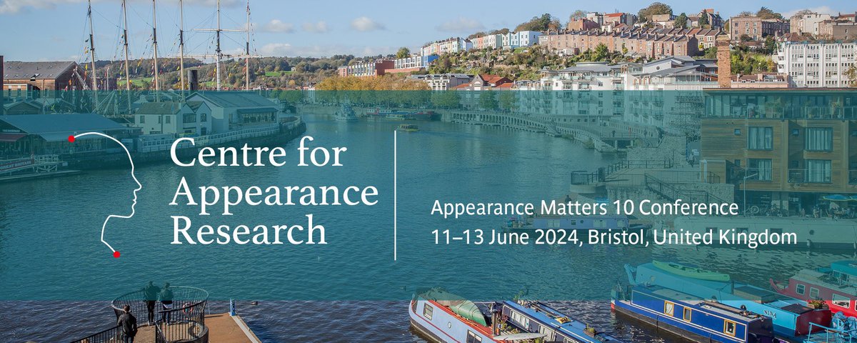 🥁 #AppearanceMatters Conference is BACK! We’re excited to see you in person next year (2024!) - don’t forget to join our mailing list to keep up to date with all the conference news & KEY dates for submissions 💫 gck.fm/rbjwk #AM10Conf #AppearanceConference #BodyImage