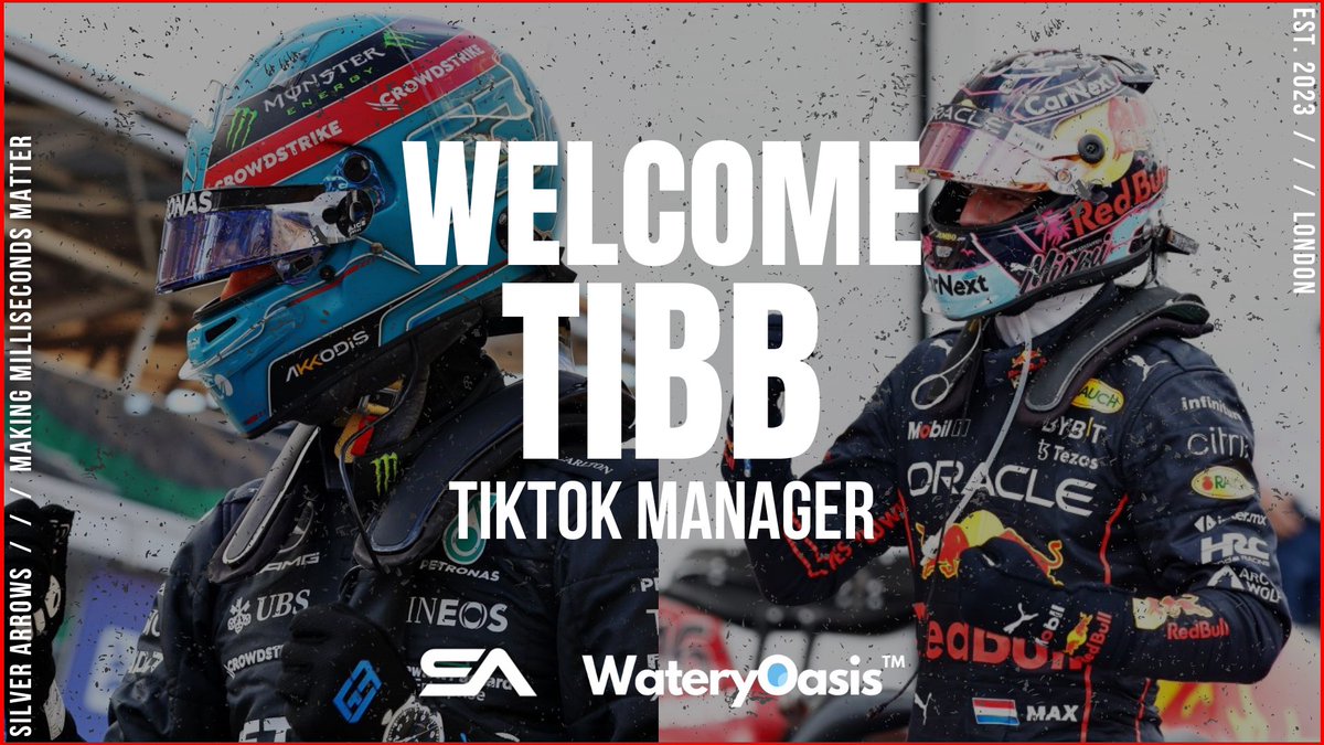 🚨 ANNOUNCEMENT 🚨

We are pleased to welcome Tibb to the team! Previously the TikTok Manager at @QRT_F1Esports he grew the teams following on the platform massively and we are delighted to welcome him to SAR!

Welcome to the team 🙌🙌
#MakingMillisecondsMatter