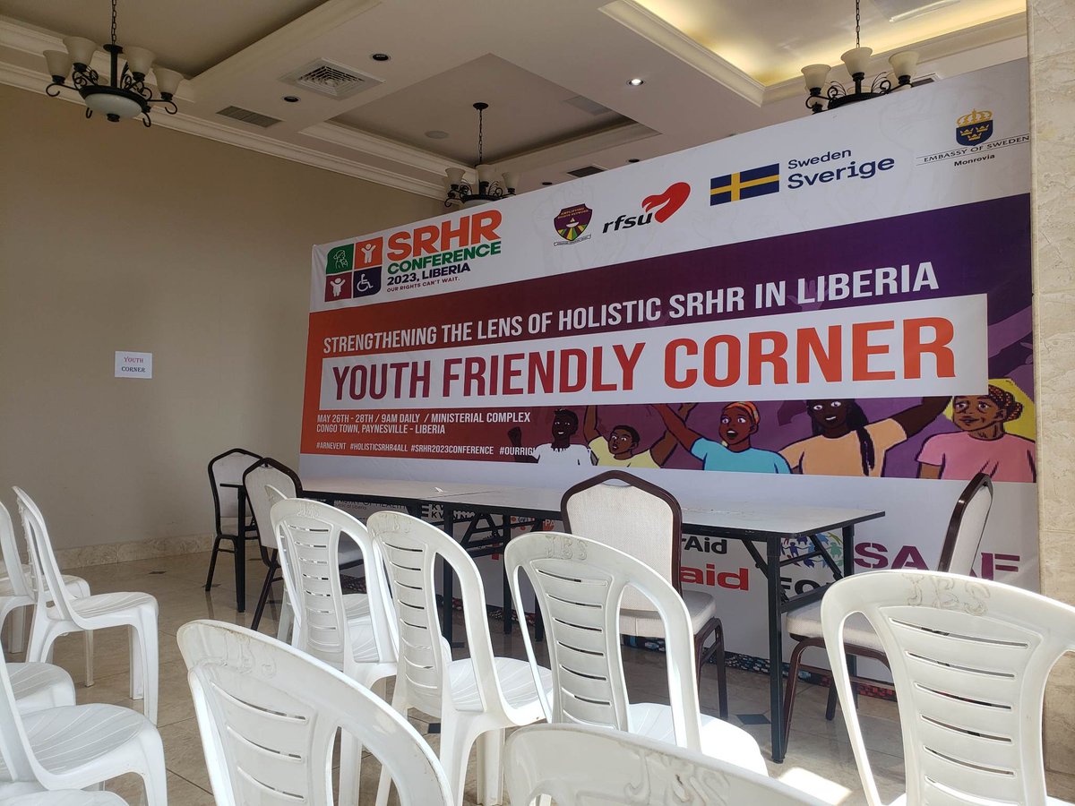 The 'Youth Friendly Corner' at the SRHR Conference is one of the best corners where youth interacts with each other and share best knowledges and experiences on SRHR and other Social Services. #AmplifyingRightsNetwork #ARNEvent #SRHRConference2023 #OurRightsCantWait