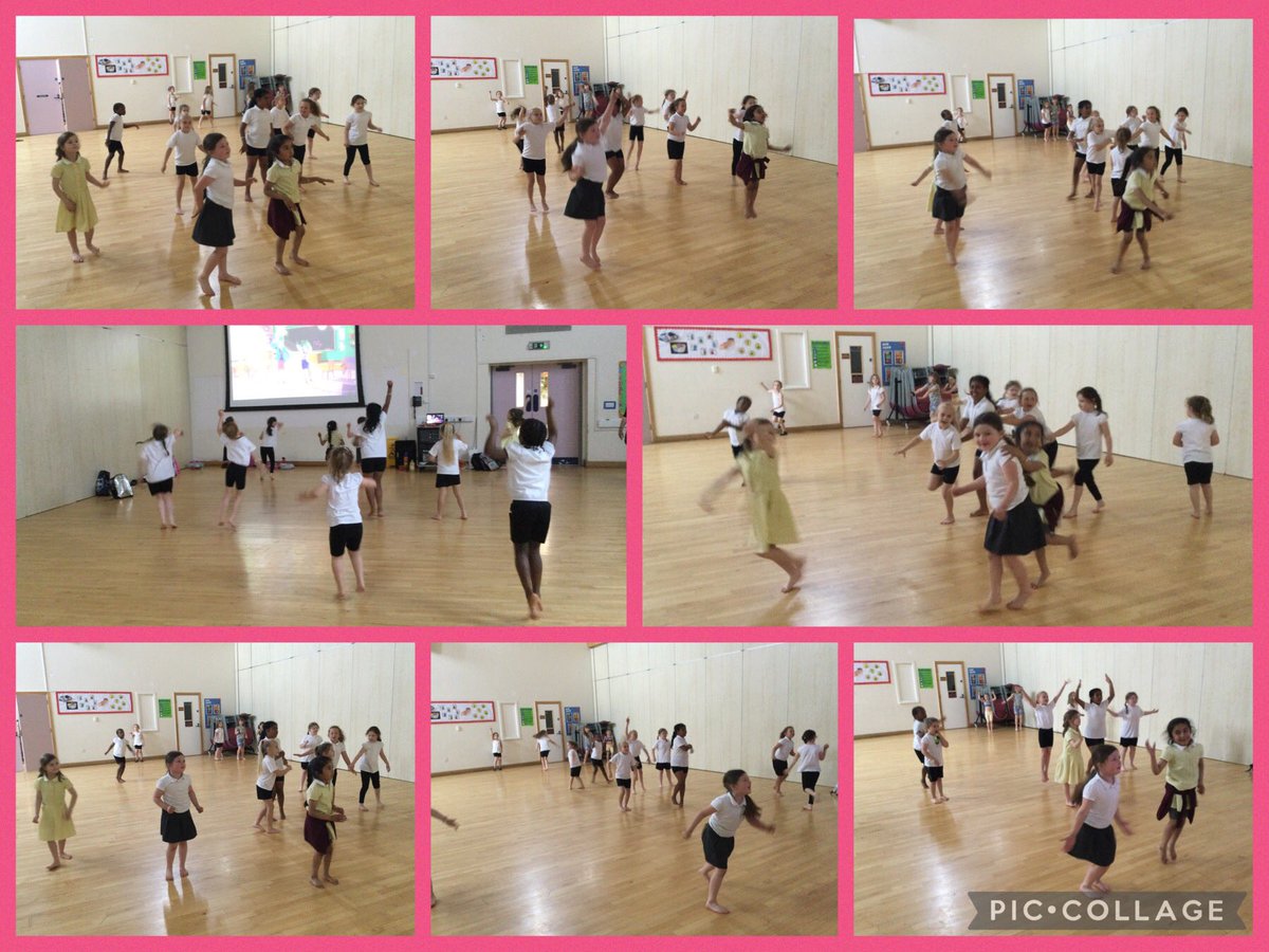 MrsICTJones's tweet photo. Thursday, the last day of the After-School Club week; heading into the holiday in style! The energy of a thousand suns in R/KS1 Dance and Zumba; working together and improving our skills in Netball w/ Miss Parry; and Get(ting) Crafty w/ Miss Hubble and Mrs Rai @FibParkAcademy https://t.co/cvci3aCFF3