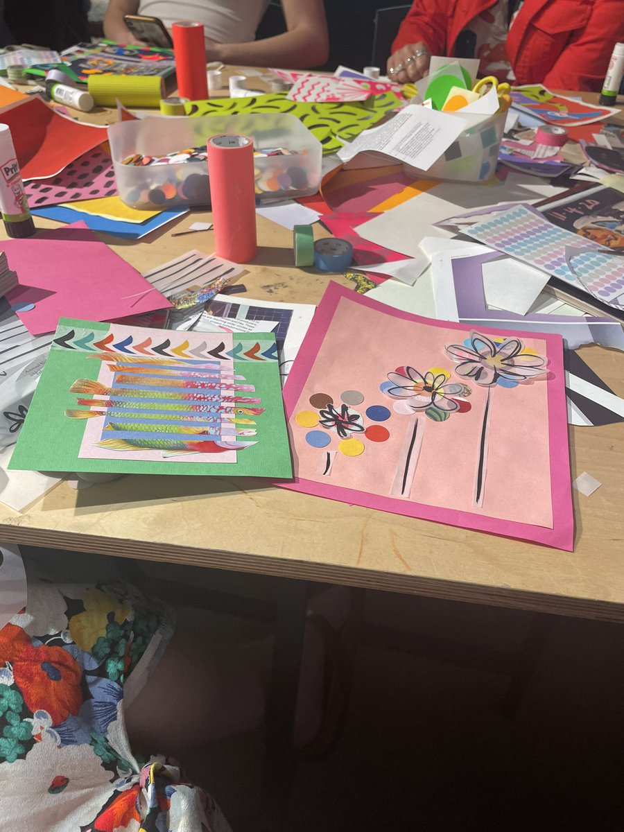 Grace Lindley (@gracelindley_) on Twitter photo Had a lovely evening of collage & conversation yesterday popping into the launch event for <a href="/S_J_Hartman/">Stephanie Hartman</a>’s new book! It’s a beaut- big well done! ☀️✂️📙 Had a lovely evening of collage & conversation yesterday popping into the launch event for <a href="/S_J_Hartman/">Stephanie Hartman</a>’s new book! It’s a beaut- big well done! ☀️✂️📙