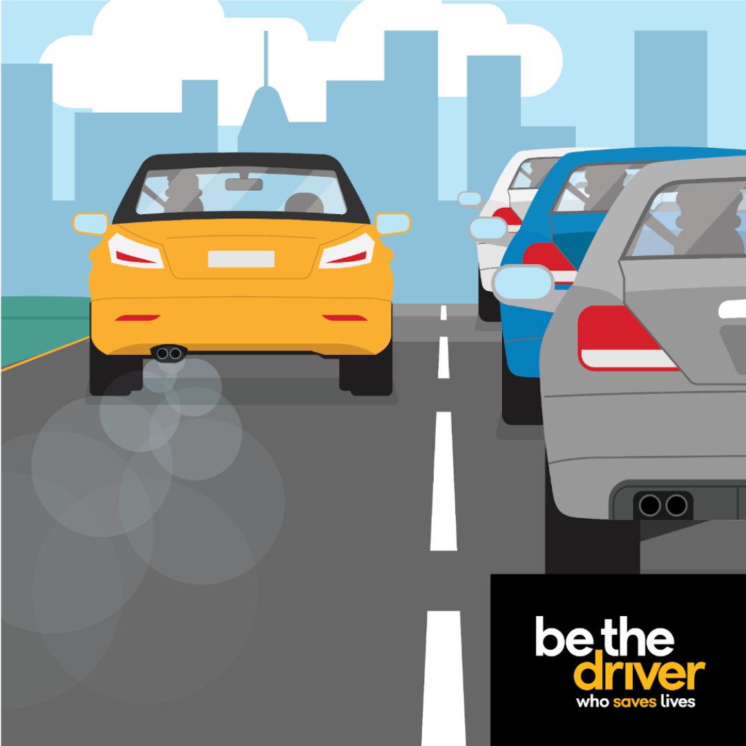 You can’t control traffic, but you can control your own decisions. #BeTheDriver who leaves a few minutes earlier to avoid the temptation of #Speeding and #AggressiveDriving.