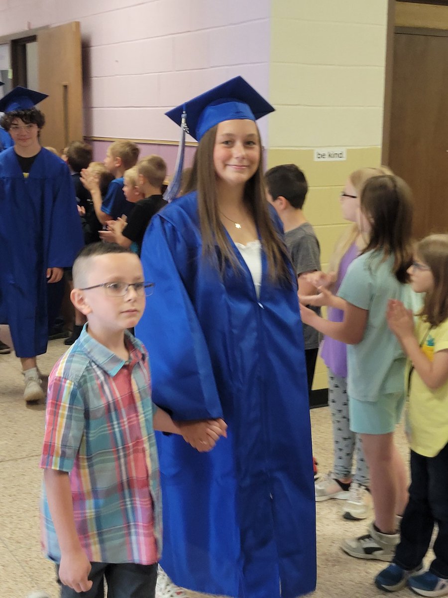 Congrats to the class of 2023 and class of 2035 on their graduations!