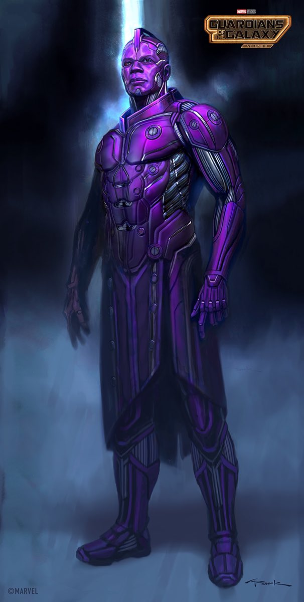 Guardians of the Galaxy: Vol. 3 CONCEPT ART! This design went pretty far along in preproduction. I had a blast leading the Vis Dev department on this amazing film! #highevolutionary #guardiansofthegalaxyvol3