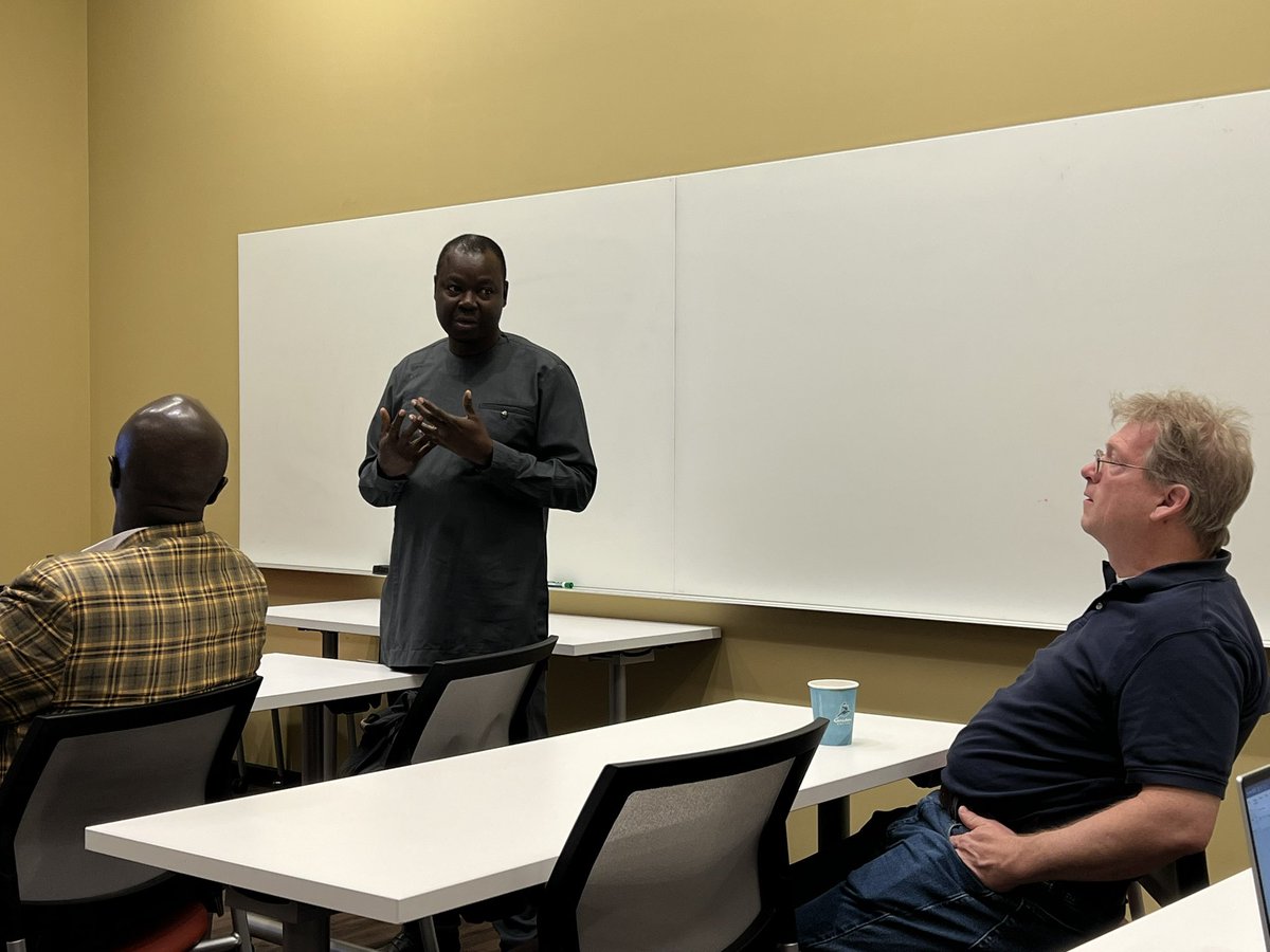“This work will help consumers of pork understand that they must cook their meat according to USDA guidelines before eating “ by Maurice USDA Fellow from Nigeria. #globallearning
