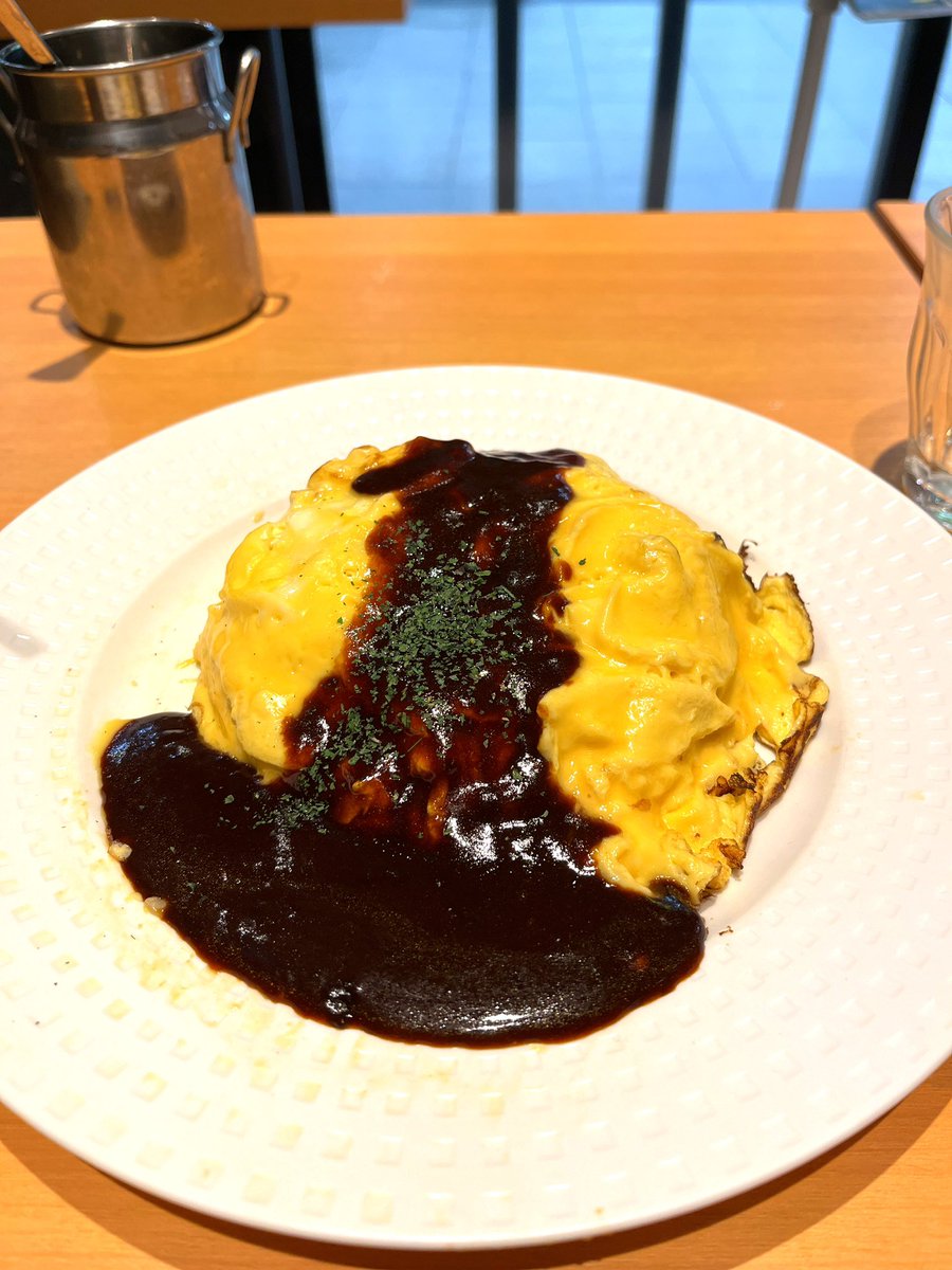 eritn87's tweet image. Cafe＆Bar DEUR
オムライス