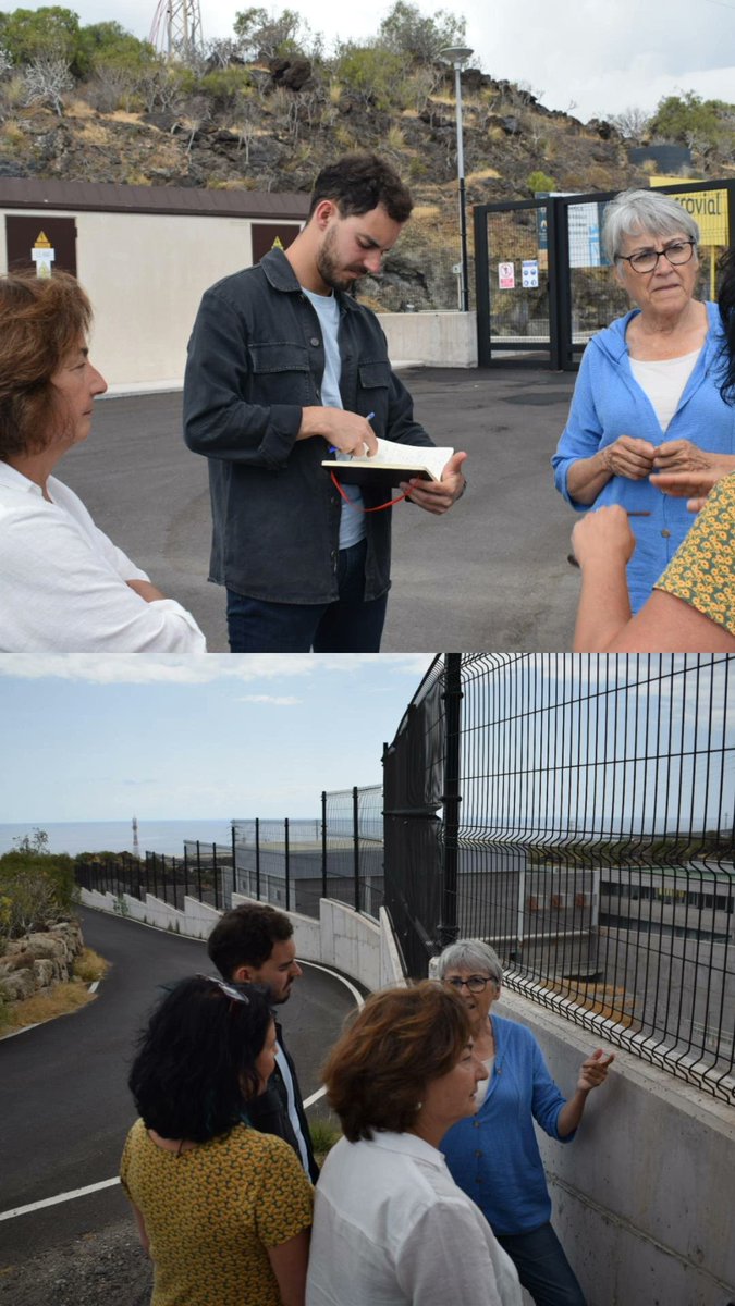 Hugo_Cejas's tweet photo. En los municipios del valle de Güímar existe una problemática grave con la depuración de las aguas residuales. 
Nos hemos desplazado hasta allí para conocerlos de primera mano 👣✋ https://t.co/vbcGqA60hT