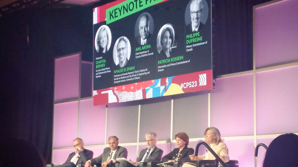 itadnura's tweet image. Plan for more advanced #ethicalAI, evolve org #frameworks, make #privacyreform responsive to citizens.  End of human-dominated history? Set boundaries, regulate #AI, balance #innovation. Use #data for good. #Deidentification, #anonymization. Not easy, still learning:#cps23 #panel