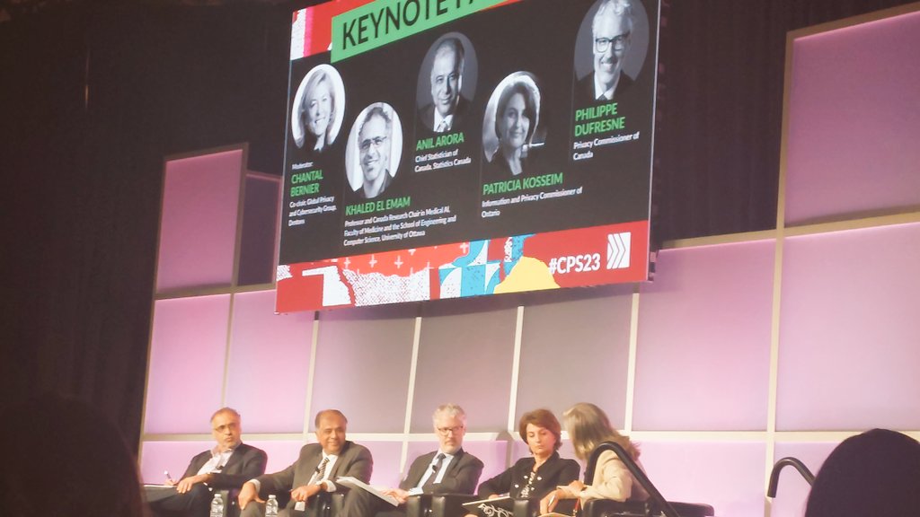 itadnura's tweet image. Plan for more advanced #ethicalAI, evolve org #frameworks, make #privacyreform responsive to citizens.  End of human-dominated history? Set boundaries, regulate #AI, balance #innovation. Use #data for good. #Deidentification, #anonymization. Not easy, still learning:#cps23 #panel