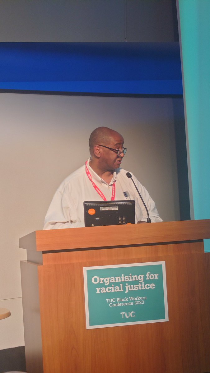 Hector Wesley (@hectorwesley) on Twitter photo Levoy Getton speaking at TUC Black Workers Conference on motion 2, Building an Anti-Racist Movement. 
He thanked <a href="/BARACUK/">BARAC</a> Chair & former <a href="/pcs_union/">PCS Union (pcs.org.uk)</a> Vice President Zita Holbourne for her dedicated work over many years in the PCS Union. 
#TUCBWC23 Levoy Getton speaking at TUC Black Workers Conference on motion 2, Building an Anti-Racist Movement. 
He thanked <a href="/BARACUK/">BARAC</a> Chair & former <a href="/pcs_union/">PCS Union (pcs.org.uk)</a> Vice President Zita Holbourne for her dedicated work over many years in the PCS Union. 
#TUCBWC23