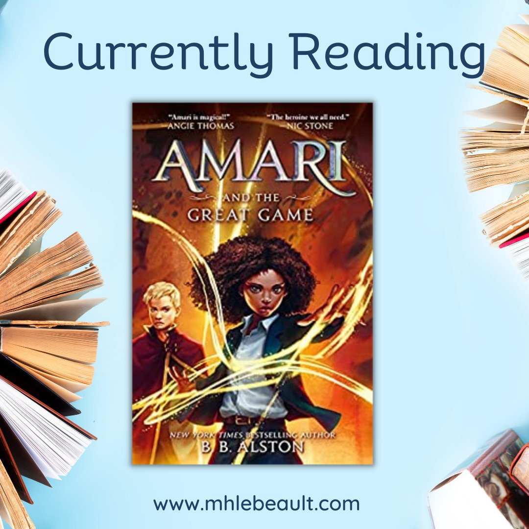 Audiobook of the week: Amari and the Great Game by B.B. Alston
Supernatural Investigations, Book 2

#supernaturalinvestigations #yafantasy #mgfantasy #bbalston #amari #audiobooks