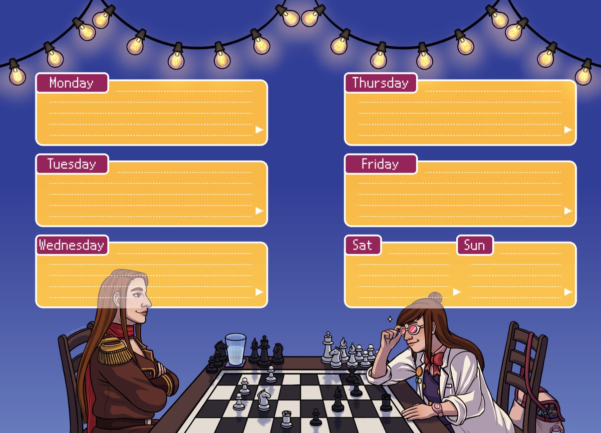 Here are my pieces for the <a href="/AA_Planner/">Ace Attorney Planner @COMPLETE</a> project!! It was a joy to work on and the planner and merch are all gorgeous <3 (leftover sales are on until June 11th!) #AceAttorney #fanzine