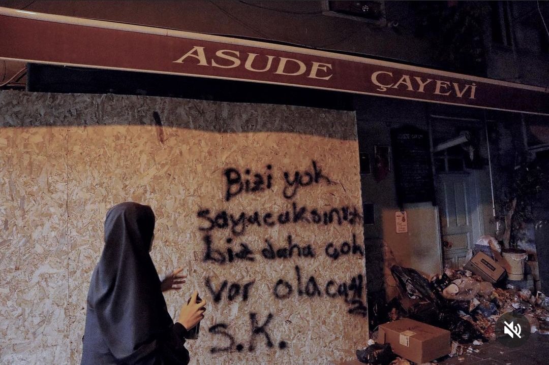 Bizi yok sayacaksınız biz daha çok var olacağız