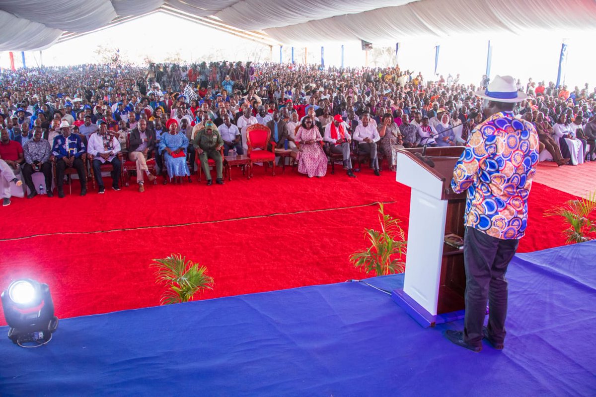 RailaOdinga's tweet image. There is no doubt that Azimio won. We'll make rigging so expensive that no one will ever consider it again. Look at what electoral theft has done to our economy. Runaway taxation leads to a very high cost of living. Unless and until this issue is settled, there will be no peace.