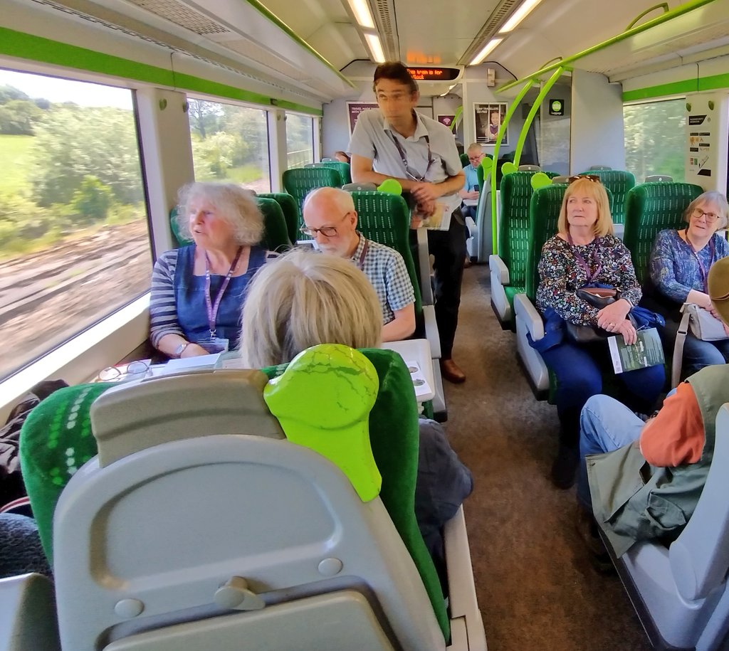 CommunityRail's tweet image. Today as part of #CommunityRailWeek the  station adoption groups from Beeston, Attenborough and Long Eaton have enjoyed a @ScenicRailBrit visit to Matlock Bath. Our thanks to @CMACgroupUK and @DVLrail for making it all possible! ^PW