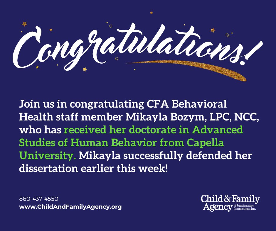 Congrats, Mikayla! 🥳🎉
