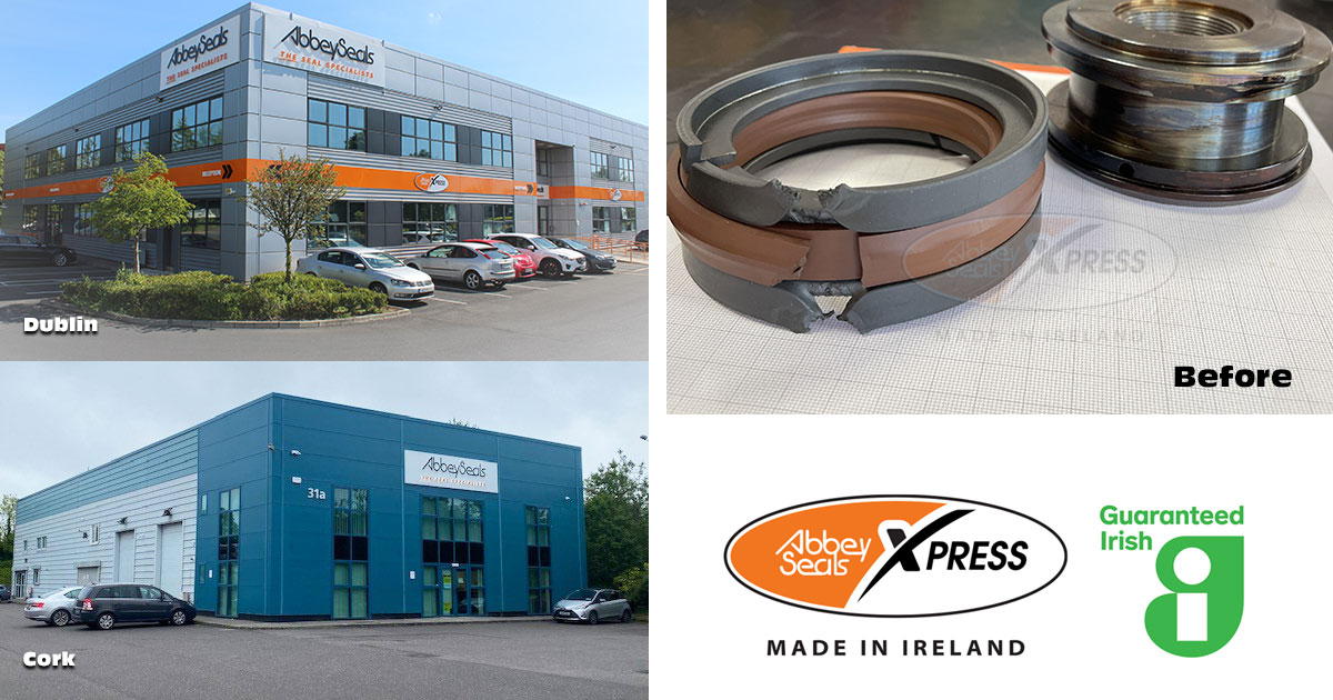 ⚡Abbey Seals Xpress⚡

Next day turnaround on this Piston seal, it was a combination of PTFE Carbon L shaped Wear Rings &amp; FPM energiser &amp; seal face. The application is a cylinder on an incinerator with very high temperatures. 

Dublin &amp; Cork #abbeysealsxpress #alltogetherbetter