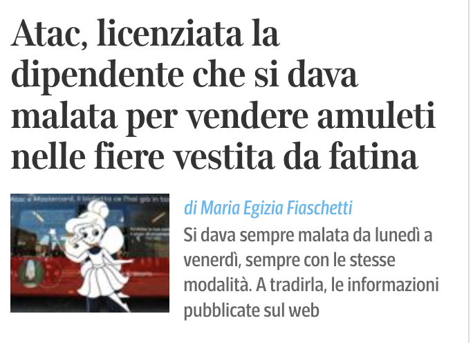 Solita cosa degli sceneggiatori disoccupati.