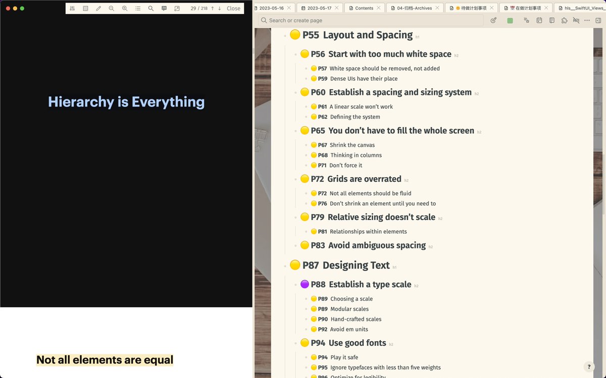 hylarucoder's tweet image. 刚刷完 Refactoring UI，强烈推荐, 书中提供了大量实用的技巧，帮助你快速打造出漂亮且易用的用户界面。
作为一个审美有点欠缺偏后端的全栈，看了这本书获得了无数的UI优化实用小技巧.  #UI设计 #独立开发 #indiedev